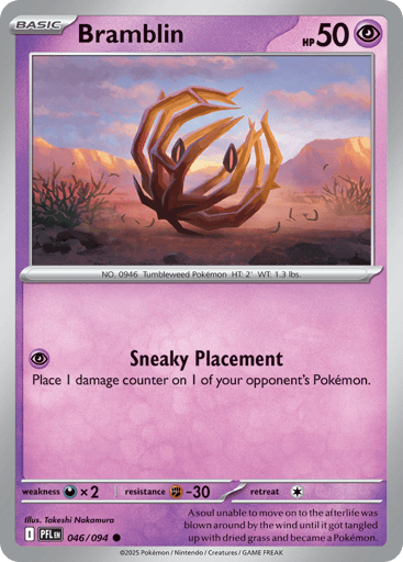 Bramblin – Common Reverse Holo – 046/094 – Phantasmal Flames