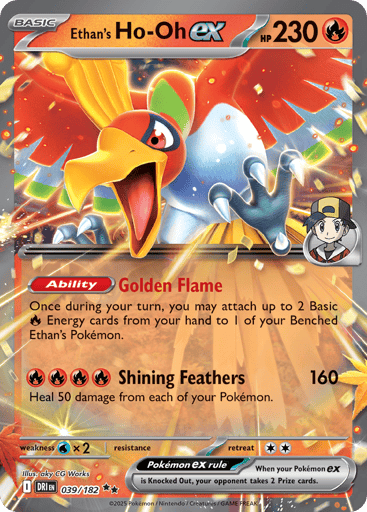Ethan’s Ho-Oh ex – Double Rare – 039/182 – Destined Rivals