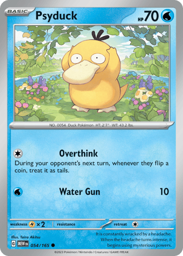 Psyduck – Common – 054/165 – S&V 151