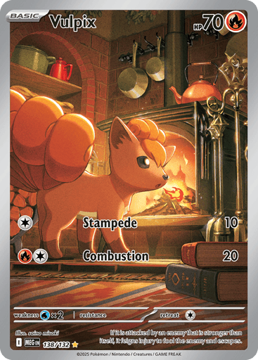 Vulpix – Illustration Rare – 138/132 – Mega Evolution
