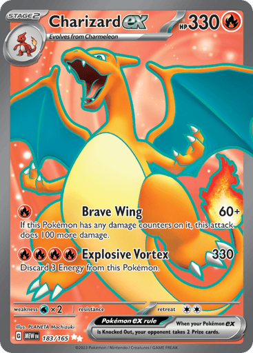 Charizard ex – Ultra Rare – 183/165 – S&V 151