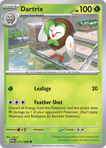 Dartrix – Common – 011/088 – Perfect Order