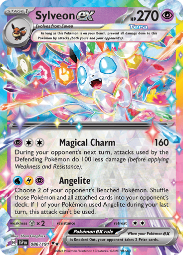 Sylveon ex – Double Rare – 086/191 – Surging Sparks