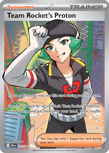 Team Rocket’s Proton – Ultra Rare – 227/182 – Destined Rivals