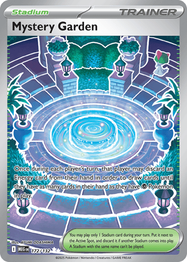 Mystery Garden – Ultra Rare – 172/132 – Mega Evolution