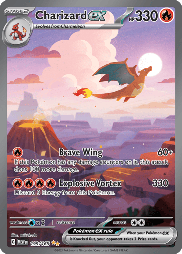 Charizard ex – Special Illustration Rare – 199/165 – S&V 151
