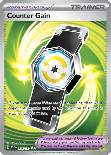 Counter Gain – Ultra Rare – 259/217 – Ascended Heroes