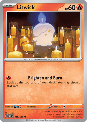 Litwick – Common – 016/086 – White Flare