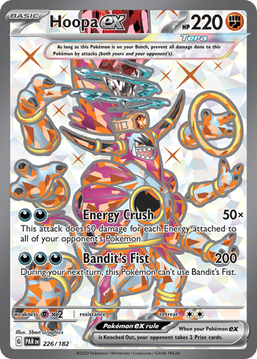 Hoopa ex – Ultra Rare – 226/182 – Paradox Rift