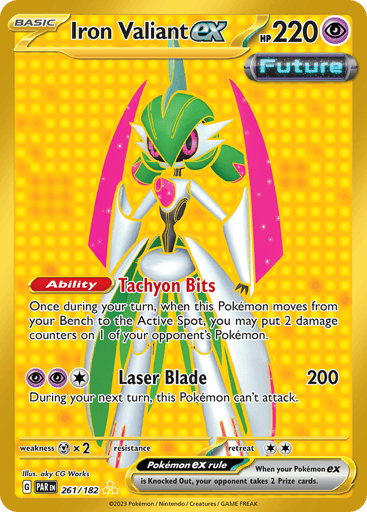 Iron Valiant ex – Hyper Rare – 261/182 – Paradox Rift
