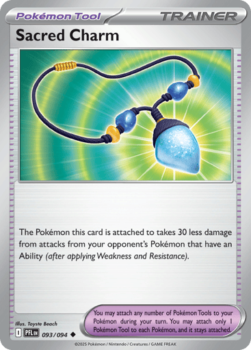 Sacred Charm – Uncommon Reverse Holo – 093/094 – Phantasmal Flames