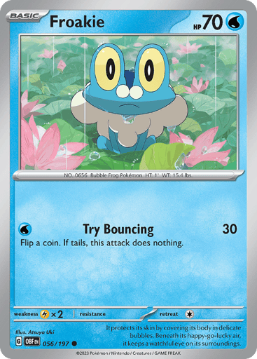 Froakie – Common – 056/197 – Obsidian Flames
