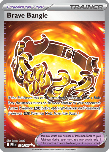 Brave Bangle – Ultra Rare – 104/084 – Pitch Black