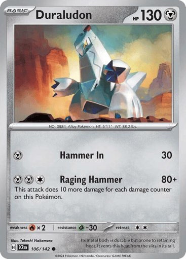 Duraludon – Common – 106/142 – Stellar Crown
