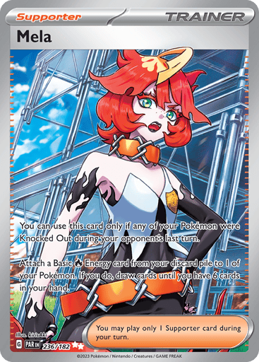 Mela – Ultra Rare – 236/182 – Paradox Rift