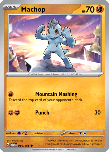 Machop – Common – 066/165 – S&V 151