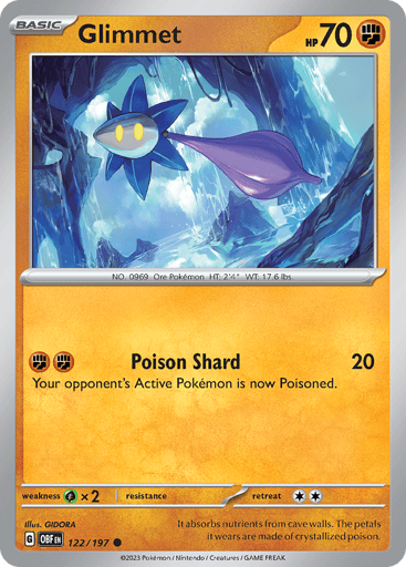 Glimmet – Common – 122/197 – Obsidian Flames