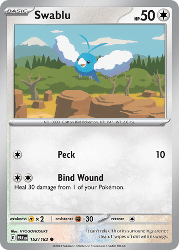 Swablu – Common – 152/182 – Paradox Rift