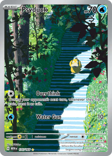 Psyduck – Illustration Rare – 175/165 – S&V 151
