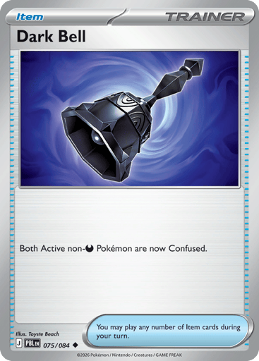 Dark Bell – Uncommon – 075/084 – Pitch Black