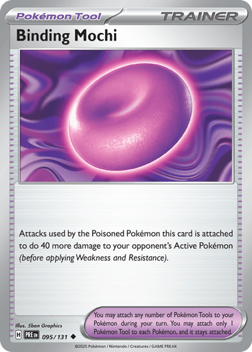 Binding Mochi – Uncommon Reverse Holo – 095/131 – Prismatic Evolutions
