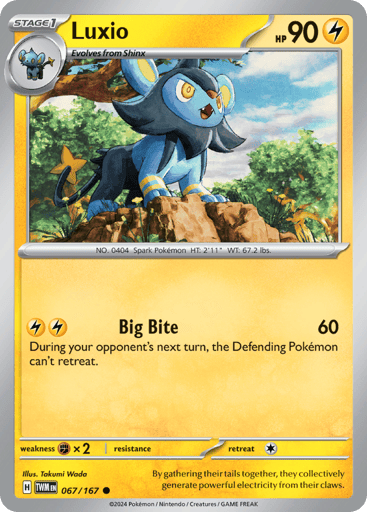 Luxio – Common – 067/167 – Twilight Masquerade