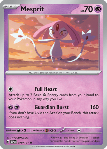 Mesprit – Common – 079/191 – Surging Sparks