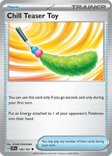 Chill Teaser Toy – Uncommon – 166/191 – Surging Sparks