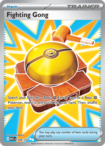 Fighting Gong – Ultra Rare – 168/132 – Mega Evolution
