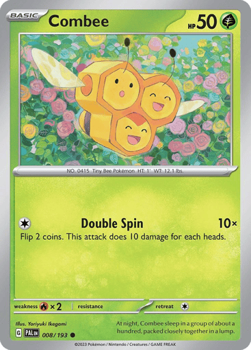 Combee – Common Reverse Holo – 008/193 – Paldea Evolved
