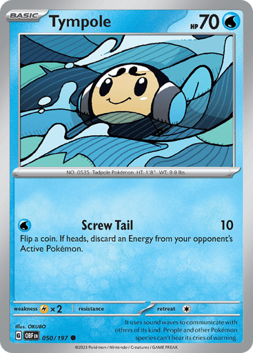 Tympole – Common – 050/197 – Obsidian Flames