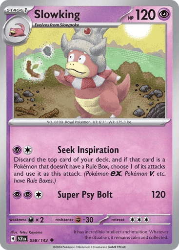 Slowking – Uncommon – 058/142 – Stellar Crown