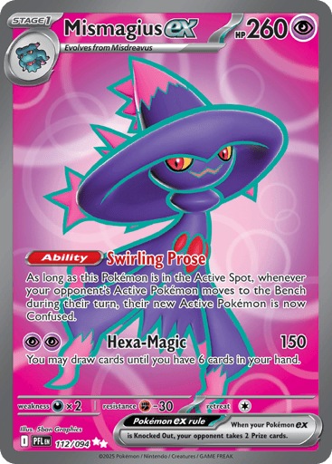 Mismagius ex – Ultra Rare – 112/094 – Phantasmal Flames