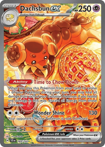Dachsbun ex – Special Illustration Rare – 169/142 – Stellar Crown