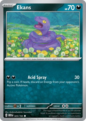 Ekans – Common – 023/165 – S&V 151