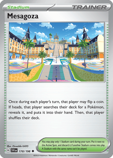Mesagoza – Uncommon Reverse Holo – 178/198 – Scarlet & Violet