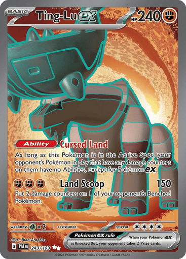 Ting-Lu ex – Ultra Rare – 243/193 – Paldea Evolved