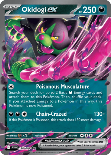 Okidogi ex – Double Rare – 036/064 – Shrouded Fable