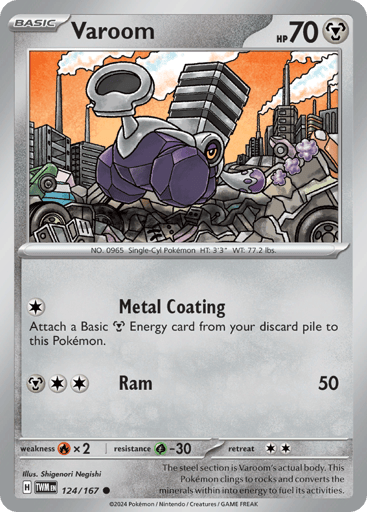 Varoom – Common – 124/167 – Twilight Masquerade