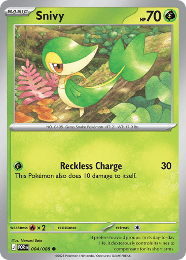 Snivy – Common – 004/088 – Perfect Order