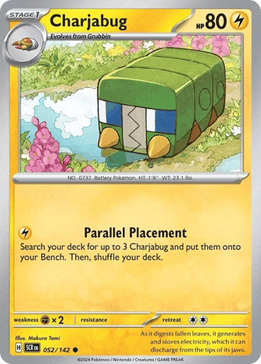 Charjabug – Common – 052/142 – Stellar Crown