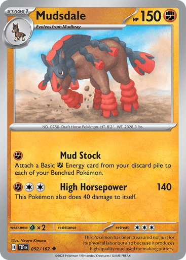 Mudsdale – Uncommon – 092/162 – Temporal Forces