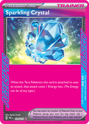 Sparkling Crystal – ACE SPEC Rare – 129/131 – Prismatic Evolutions