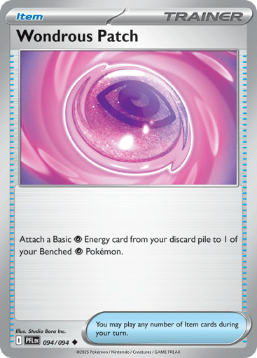 Wondrous Patch – Uncommon Reverse Holo – 094/094 – Phantasmal Flames