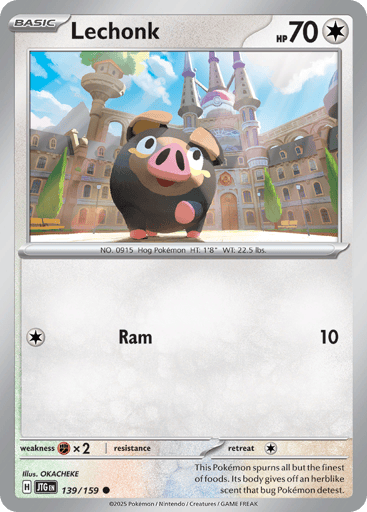 Lechonk – Common – 139/159 – Journey Together