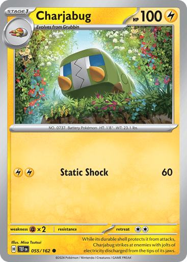 Charjabug – Common – 055/162 – Temporal Forces
