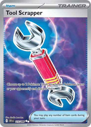 Tool Scrapper – Ultra Rare – 115/086 – Chaos Rising