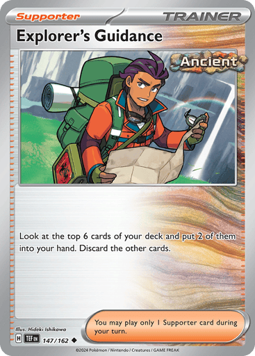 Explorer's Guidance – Uncommon – 147/162 – Temporal Forces