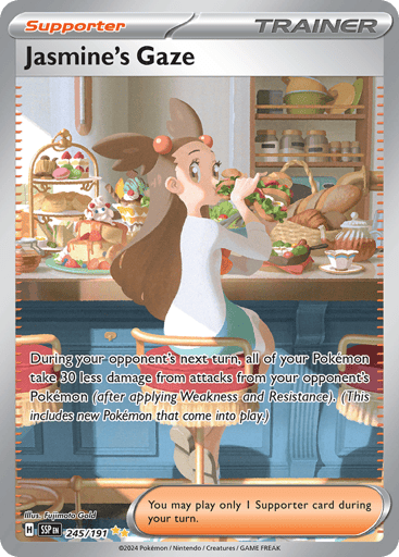 Jasmine's Gaze – Special Illustration Rare – 245/191 – Surging Sparks