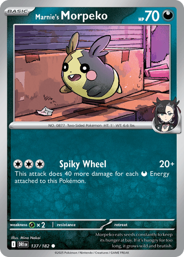 Marnie’s Morpeko – Common – 137/182 – Destined Rivals